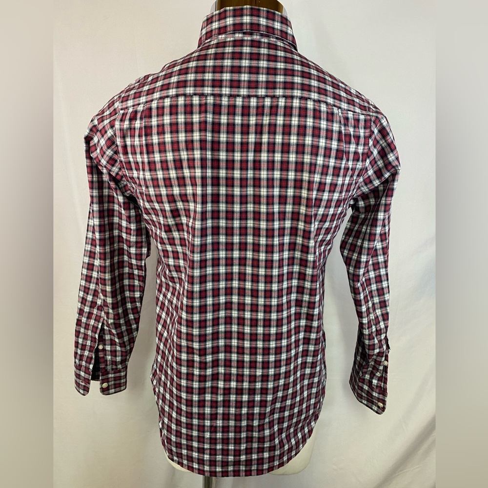 Old Navy Fitted Long Sleeve Button Up Shirt Men’s Small - Picture 2 of 3